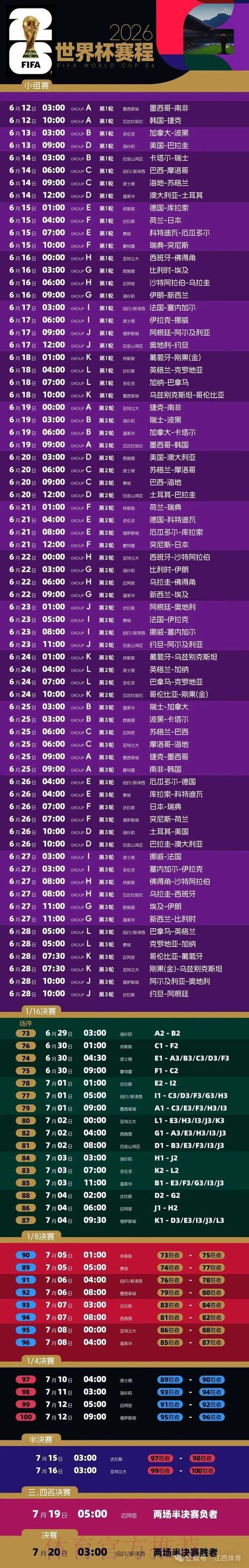 2026年世界杯赛事比分实时在线全程直播追踪 2026年世界杯赛事比分实时在线全程直播追踪